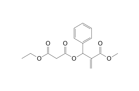1-O-ethyl 3-O-(2-methoxycarbonyl-1-phenylprop-2-enyl) propanedioate