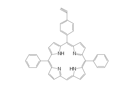 5-(p-Ethynylphenyl)-10,20-diphenylporphyrin