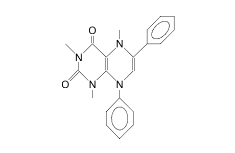 Trimethyl-diphenyl-dioxo-tetraazaheterocycle