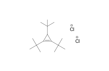 1,2,3-tri (t-Butyl)cyclopropenylium-hydrogene dichloride