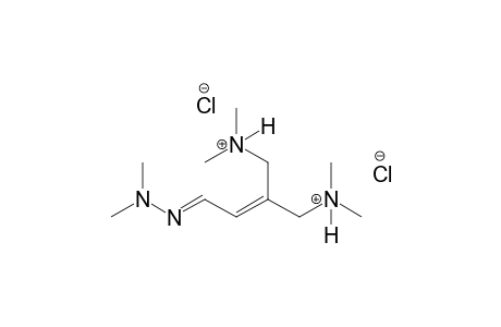 (1E)-4-Dimethylamino-3-[dimethylaminomethyl]but-2-enal Dimethylhydrazone Dihydrochloride