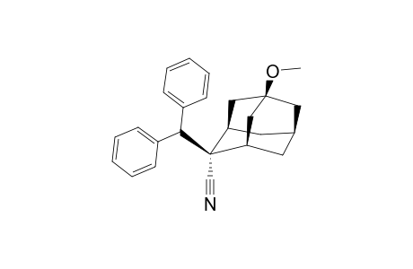 ANTI-5-METHOXY-2-(DIPHENYLMETHYL)-2-TRICYCLO-[3.3.1.1-(3.7)]-DECANENITRILE