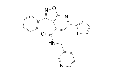 6-(2-furyl)-3-phenyl-N-(3-pyridinylmethyl)isoxazolo[5,4-b]pyridine-4-carboxamide