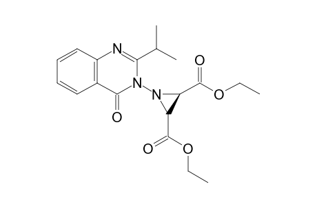 (1R,2R)-Diethyl 1-(2-isopropyl-4-oxo-3,4-dihydroquinazolin-3-yl)aziridine-2,3-dicarboxylate isomer