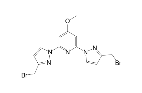 2,6-bis[3-(bromomethyl)-1-pyrazolyl]-4-methoxypyridine