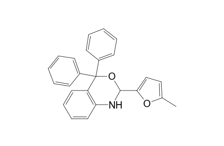 2-(5-Methyl-2-furanyl)-4,4-diphenyl-1,2-dihydro-3,1-benzoxazine