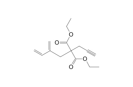2-(2-methylenebut-3-enyl)-2-prop-2-ynylpropanedioic acid diethyl ester