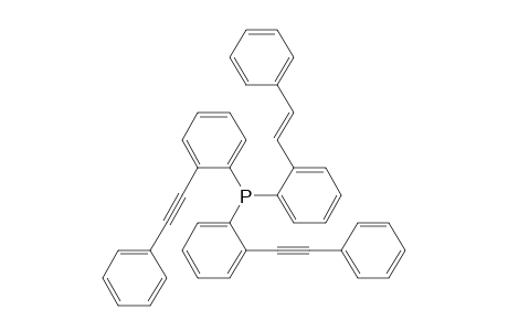 Phosphine, [2-(2-phenylethenyl)phenyl]bis[2-(phenylethynyl)phenyl]-, (E)-