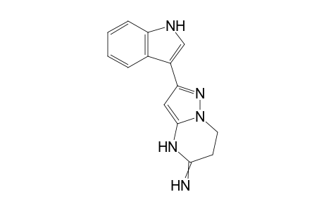 2-(1H-indol-3-yl)-6,7-dihydropyrazolo[1,5-a]pyrimidin-5(4H)-imine