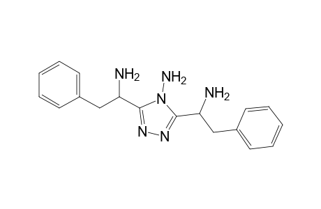 4-Amino-3,5-bis(1-amino-2-phenylethyl)-1,2,4-triazole