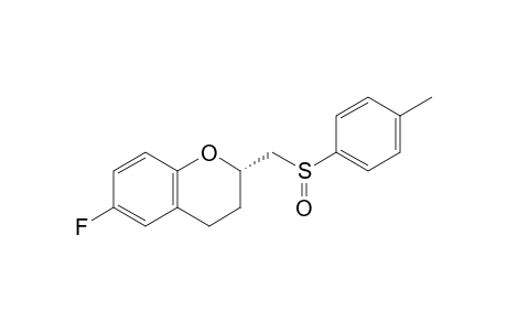 (2S,RS)-6-Fluoro-2-[(p-tolylsulfinyl)methyl]chroman