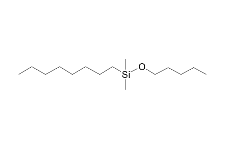 Dimethyl(octyl)(pentyloxy)silane