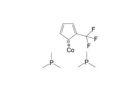 Cobalt(I) 2-(trifluoromethyl)cyclopenta-2,4-dien-1-ide bis(trimethylphosphane)