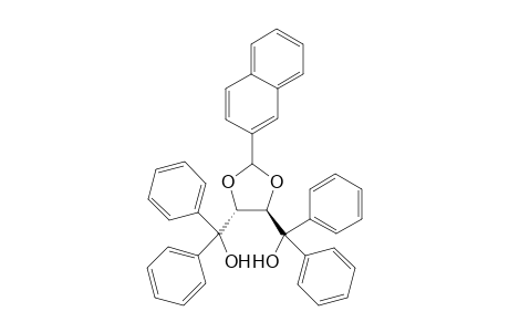(4R,5R)-2-( Naphth-2'-yl)-.alpha.,.alpha.,alpha.',.alpha.'-tetraphenyl-1,3-dioxolane-4,5-dimethanol