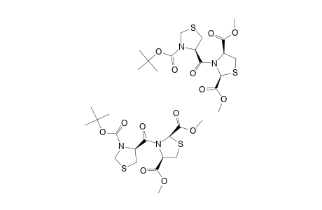 DIMETHYL-N-[[(N-TERT.-BUTYLOXYCARBONYL)-L-THIAZOLIDIN-4-YL]-CARBONYL]-L-THIAZOLIDINE-2,4-DICARBOXYLATE