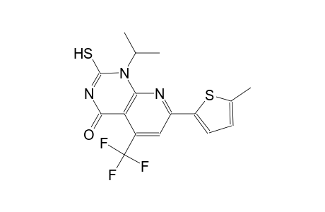 pyrido[2,3-d]pyrimidin-4(1H)-one, 2-mercapto-1-(1-methylethyl)-7-(5-methyl-2-thienyl)-5-(trifluoromethyl)-