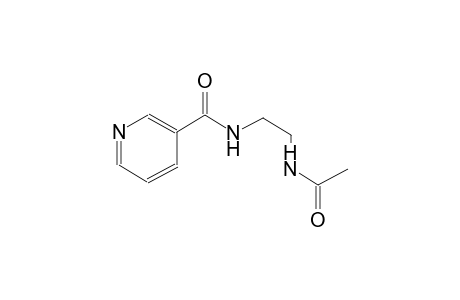 N-[2-(acetylamino)ethyl]nicotinamide
