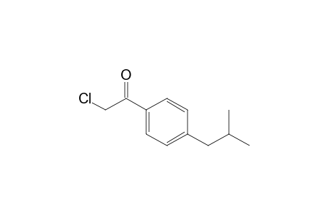 2-Chloranyl-1-[4-(2-methylpropyl)phenyl]ethanone