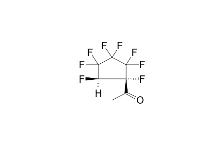 TRANS-1-ACETYL-2-HYDRO-PERFLUORO-CYCLOPENTANE
