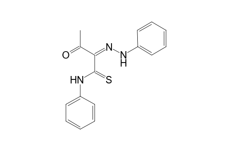 (2Z)-3-keto-N-phenyl-2-(phenylhydrazono)thiobutyramide
