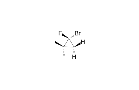 1-BROMO-1-FLUORO-2,2-DIMETHYL-CYCLOPROPANE;COMPUND-#D17