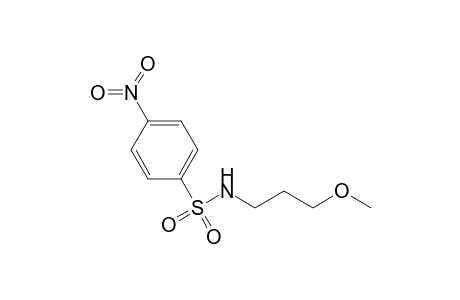 Benzenesulfonamide, N-(3-methoxypropyl)-4-nitro-