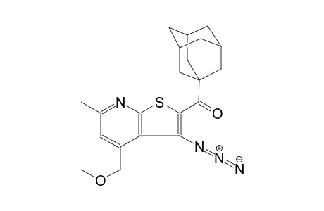 1-Adamantyl-[3-azido-4-(methoxymethyl)-6-methyl-2-thieno[2,3-b]pyridinyl]methanone