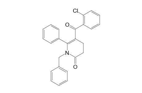 1-Benzyl-5-(2-chlorobenzoyl)-6-phenyl-3,4-dihydropyridin-2(1H)-one