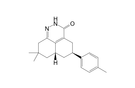 9H-8,8-Dimethyl-5(S)-(4-methylphenyl)-4,5,6,6a(R),7,8-hexahydro-1,2-diazaphenalen-3-one