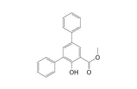 2-Hydroxy-3,5-diphenyl-benzoic acid methyl ester