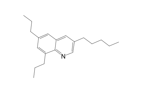 Quinoline, 3-pentyl-6,8-dipropyl-