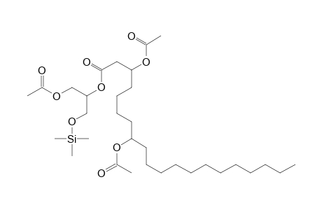{[(Trimethylsilyl)oxymethyl]-(acetoxymethyl)methyl} 3,8-bis(acetoxy)-eicosanoate