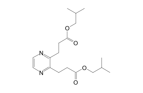 Di-Isobutyl 3,3'-(pyrazine-2,3-diyl)dipropanoate