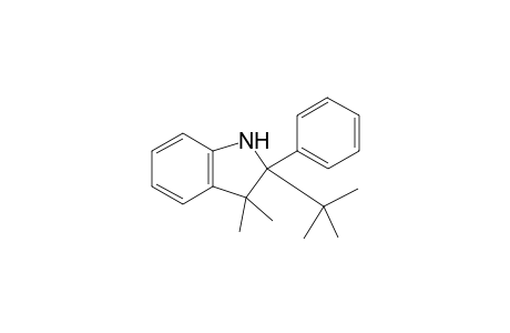 2-tert-Butyl-3,3-dimethyl-2-phenyl-2,3-dihydro-1H-indole