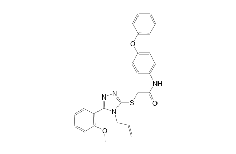 2-{[4-allyl-5-(2-methoxyphenyl)-4H-1,2,4-triazol-3-yl]sulfanyl}-N-(4-phenoxyphenyl)acetamide
