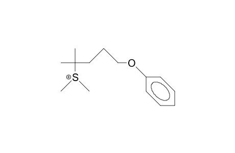 (4-Methyl-1-phenoxy-pent-4-yl)-dimethyl-sulfonium cation