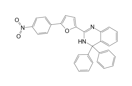 2-(5-(4-Nitrophenyl)furyl)-4,4-diphenyl-3,4-dihydroquinazoline