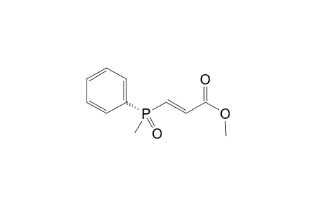 (SP)-(-)-(E)-(2-methoxycarbonylvinyl)(methyl)phenylphosphane oxide