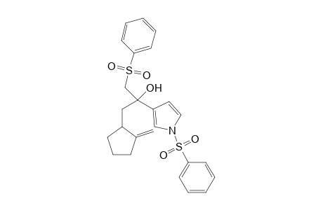 (.alpha..xi.)-.alpha.-[(.xi.)-2-Methylenecyclopentyl]methyl]-1-(phenylsulfonyl)-.alpha.-[(phenylsulfonyl)methyl]-1H-pyrrole-3-methanol