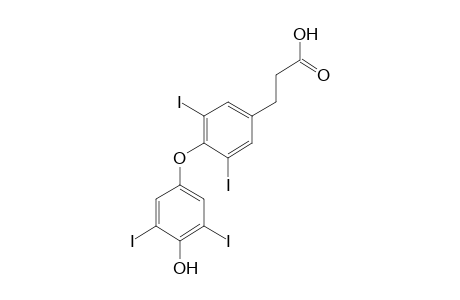 3,5-DIIODO-4-(3,5-DIIODO-4-HYDROXYPHENOXY)HYDROCINNAMIC ACID