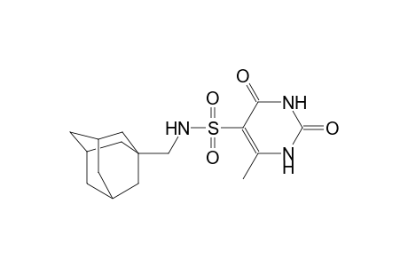 5-pyrimidinesulfonamide, 1,2,3,4-tetrahydro-6-methyl-2,4-dioxo-N-(tricyclo[3.3.1.1~3,7~]dec-1-ylmethyl)-