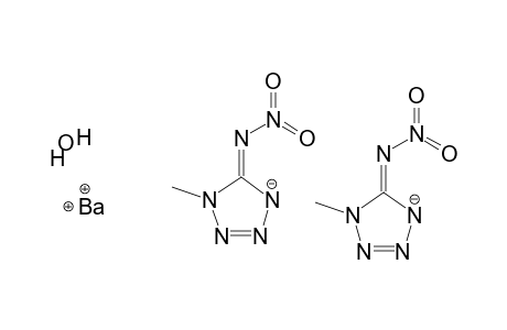 BARIUM-1-METHYL-5-NITRIMINOTETRAZOLATE-MONOHYDRATE