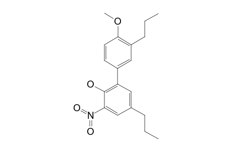 4'-METHOXY-3-NITRO-3',5-DIPROPYLBIPHENYL-2-OL