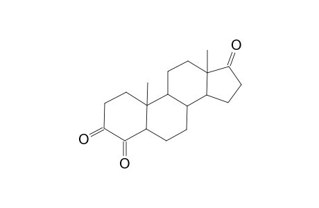10,13-dimethyl-1,2,5,6,7,8,9,11,12,14,15,16-dodecahydrocyclopenta[a]phenanthrene-3,4,17-trione