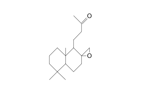 14,15-Bisnor-8,15-epoxy-labdan-13-one isom.1