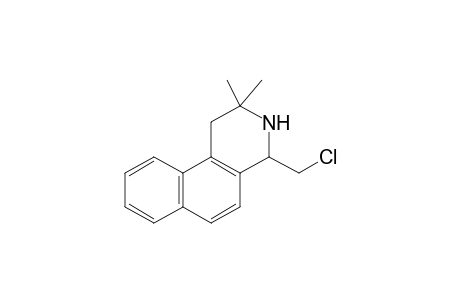 Benzo[f]isoquinoline, 1,2,3,4-tetrahydro-4-chloromethyl-2,2-dimethyl-