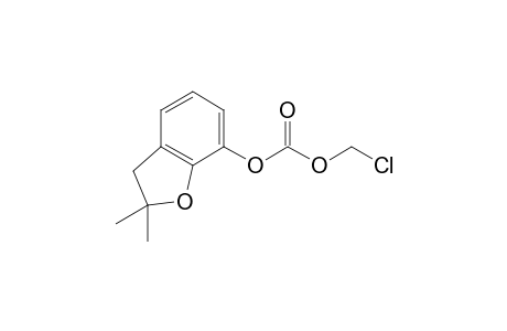 Chloromethyl (2',2'-Dimethyl-2',3'-dihydrobenzofuran-7'-yl) Carbonate