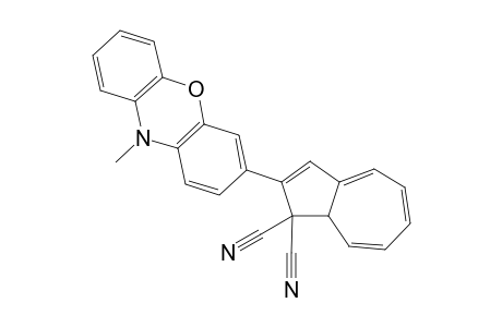 2-[3-(10-Methyl-10H-phenoxazinyl)]1,8a-dihydro-1,1-azulenedicarbonitrile