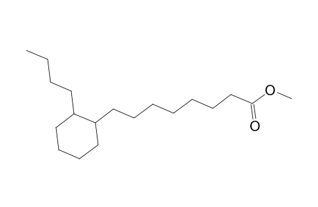 Cyclohexaneoctanoic acid, 2-butyl-, methyl ester