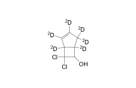 7,7-Dichloro-6-hydroxybicyclo[3.2.0]hept-2-ene-1,2,3,4,4,5-D6